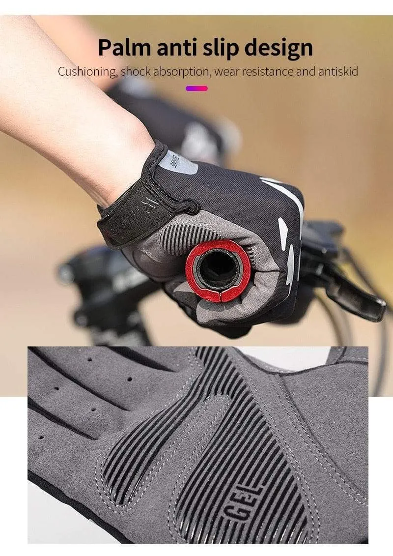 Radfahren Handschuhe Voll Finger MTB Rennrad Fahrrad Handschuhe Sommer Gel Sport Handschuhe Männer Frauen Fahrrad Ausrüstung