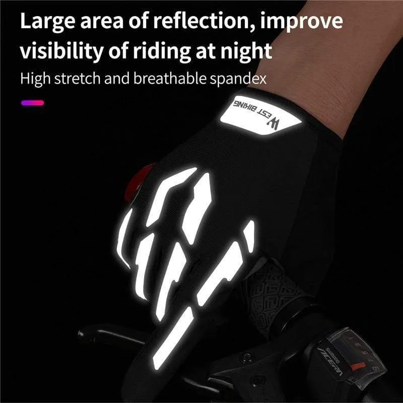 Radfahren Handschuhe Voll Finger MTB Rennrad Fahrrad Handschuhe Sommer Gel Sport Handschuhe Männer Frauen Fahrrad Ausrüstung