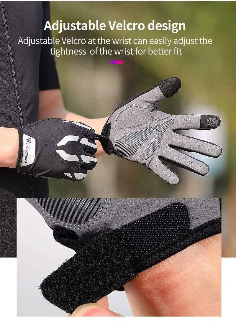 Radfahren Handschuhe Voll Finger MTB Rennrad Fahrrad Handschuhe Sommer Gel Sport Handschuhe Männer Frauen Fahrrad Ausrüstung
