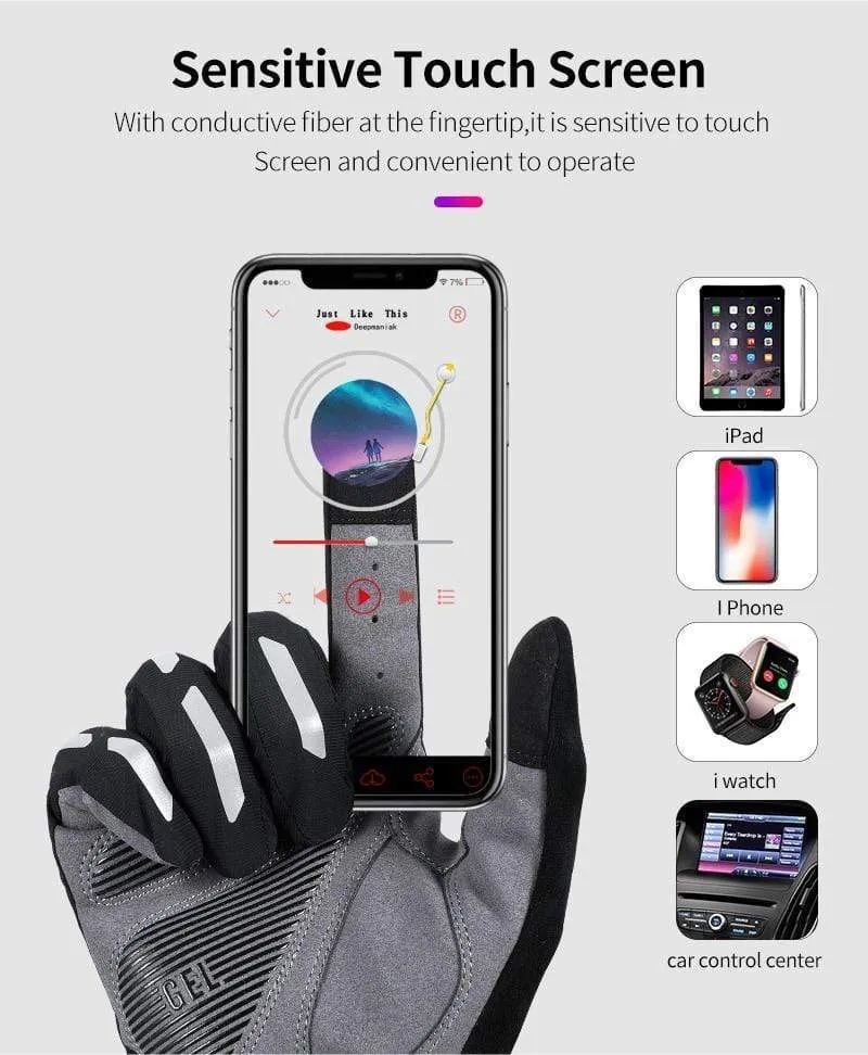 Radfahren Handschuhe Voll Finger MTB Rennrad Fahrrad Handschuhe Sommer Gel Sport Handschuhe Männer Frauen Fahrrad Ausrüstung