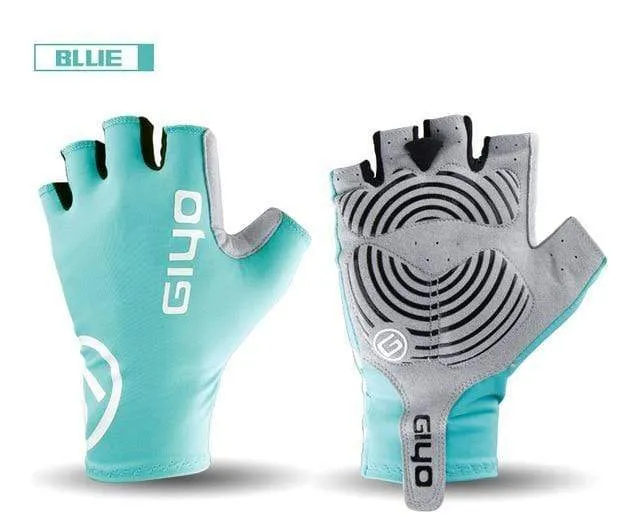 Breaking Wind Fahrradhandschuhe Halbfinger Anti-Rutsch-Fahrradhandschuhe Rennradhandschuh MTB Biciclet Guantes Ciclismo