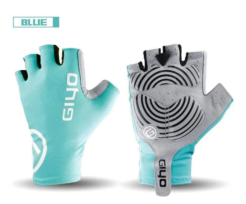 Breaking Wind Fahrradhandschuhe Halbfinger Anti-Rutsch-Fahrradhandschuhe Rennradhandschuh MTB Biciclet Guantes Ciclismo