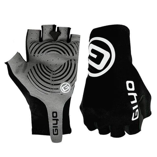 Breaking Wind Fahrradhandschuhe Halbfinger Anti-Rutsch-Fahrradhandschuhe Rennradhandschuh MTB Biciclet Guantes Ciclismo