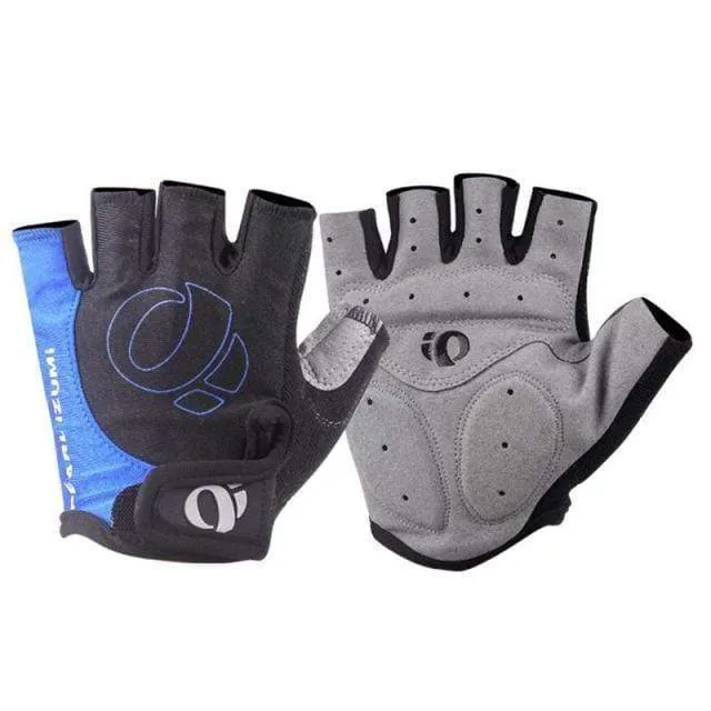 1 Paar Gel Halbfinger Fahrradhandschuhe Anti-Rutsch Anti-Schweiß Fahrrad Handschuhe Links-Rechts Anti-Schock MTB Rennrad Sporthandschuhe Road