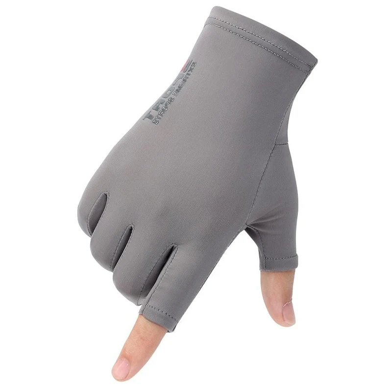 Schnelltrocknende Fahrradhandschuhe zum Radfahren, fingerlose Handschuhe für Herren, solide MTB-Fahrradhandschuhe, rutschfeste Motorrad-Fahrhandschuhe