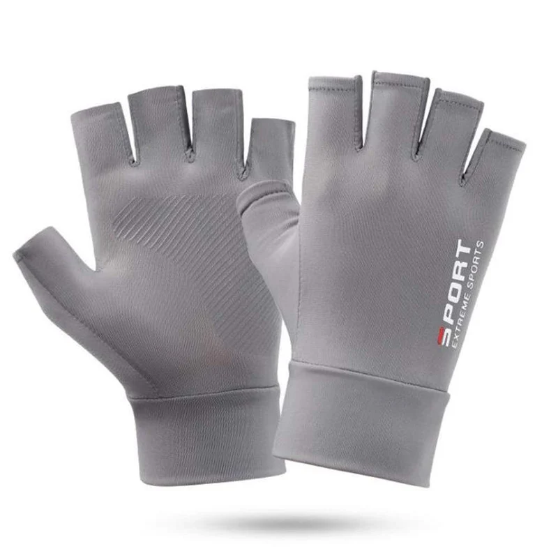 Schnelltrocknende Fahrradhandschuhe zum Radfahren, fingerlose Handschuhe für Herren, solide MTB-Fahrradhandschuhe, rutschfeste Motorrad-Fahrhandschuhe