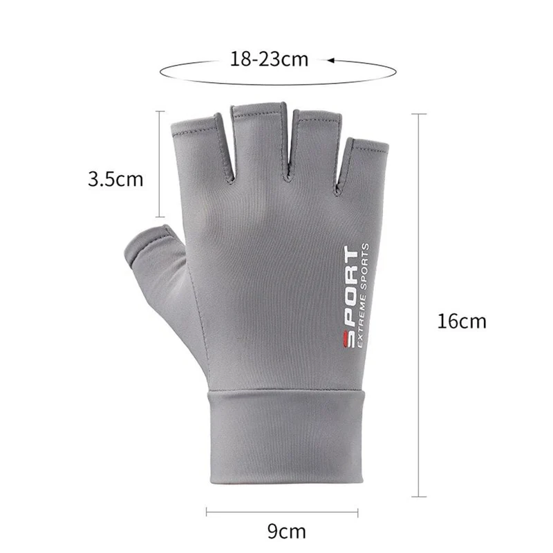 Schnelltrocknende Fahrradhandschuhe zum Radfahren, fingerlose Handschuhe für Herren, solide MTB-Fahrradhandschuhe, rutschfeste Motorrad-Fahrhandschuhe