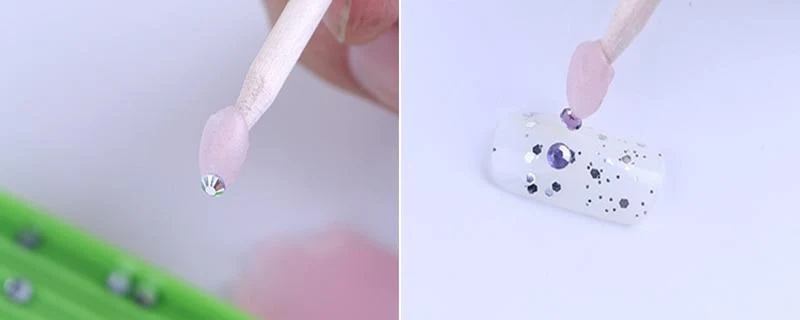 100 teile/los Nail art Holz Sticks Reinigung Orange Nagel Abgestorbene Haut Gabel Häutchen Pusher Remover Nagel Pflege Werkzeuge Für Finger