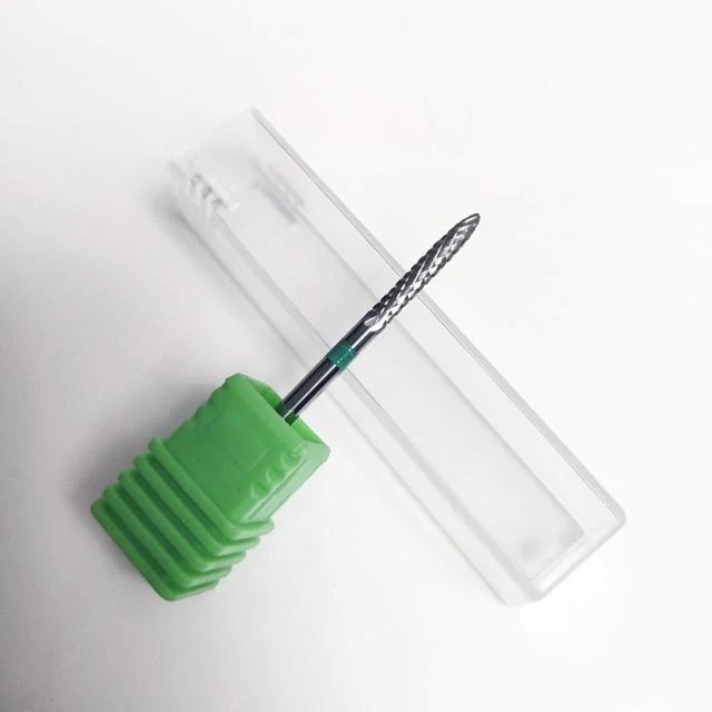 1 stücke Pro hartmetall Nagel Bohrer Bits Nail art Elektrische Bohrmaschine Dateien Nail art Werkzeuge schneiden und polieren boden der nagel