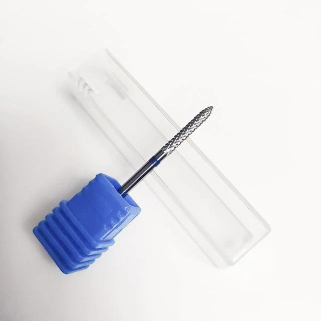 1 stücke Pro hartmetall Nagel Bohrer Bits Nail art Elektrische Bohrmaschine Dateien Nail art Werkzeuge schneiden und polieren boden der nagel