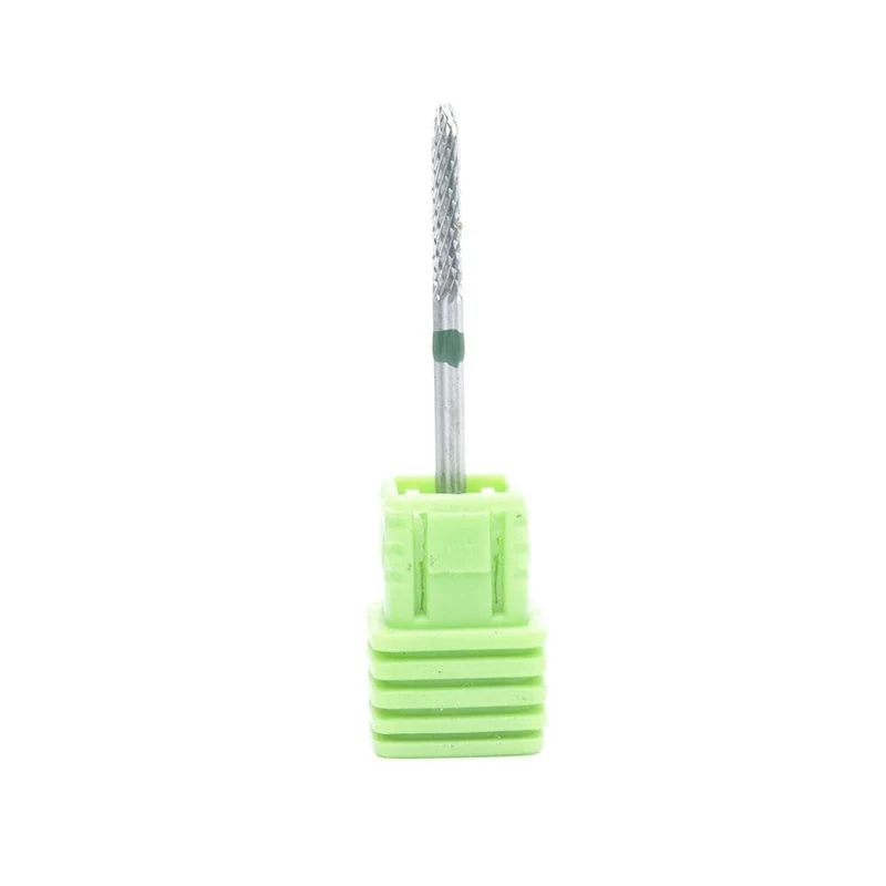 1 stücke Pro hartmetall Nagel Bohrer Bits Nail art Elektrische Bohrmaschine Dateien Nail art Werkzeuge schneiden und polieren boden der nagel