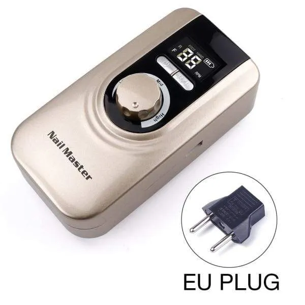 25 W Multifunktions-Nagelbohrmaschine mit 35000 U/min, wiederaufladbar, tragbar, stark polierend, Maniküre- und Pediküre-Set, Nagelwerkzeuge