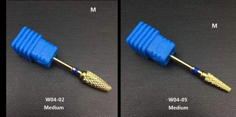 28 Typ Hartmetall-Nagelbohrer für elektrische Bohrmaschine, Maniküre-Maschinenzubehör, Wolframnägel, Fräser, Nagelfeilen, Kunstwerkzeuge