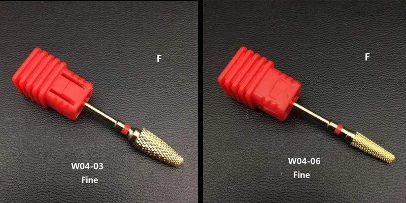 28 Typ Hartmetall-Nagelbohrer für elektrische Bohrmaschine, Maniküre-Maschinenzubehör, Wolframnägel, Fräser, Nagelfeilen, Kunstwerkzeuge