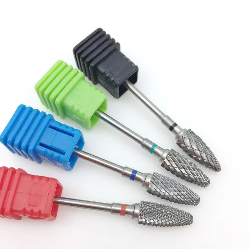 28 Typ Hartmetall-Nagelbohrer für elektrische Bohrmaschine, Maniküre-Maschinenzubehör, Wolframnägel, Fräser, Nagelfeilen, Kunstwerkzeuge