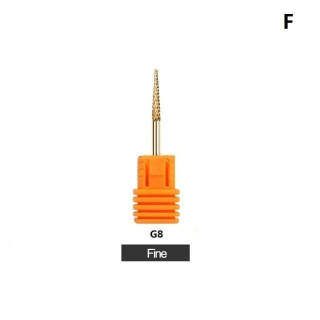 28 Typ Hartmetall-Nagelbohrer für elektrische Bohrmaschine, Maniküre-Maschinenzubehör, Wolframnägel, Fräser, Nagelfeilen, Kunstwerkzeuge