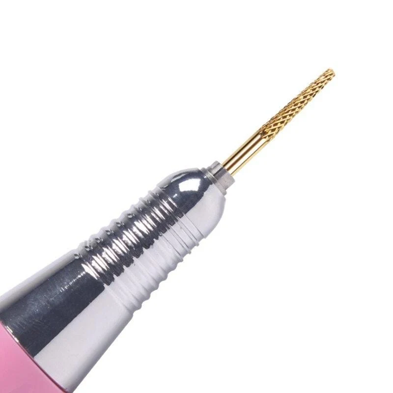 28 Typ Hartmetall-Nagelbohrer für elektrische Bohrmaschine, Maniküre-Maschinenzubehör, Wolframnägel, Fräser, Nagelfeilen, Kunstwerkzeuge