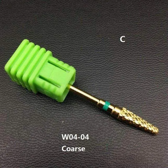 28 Typ Hartmetall-Nagelbohrer für elektrische Bohrmaschine, Maniküre-Maschinenzubehör, Wolframnägel, Fräser, Nagelfeilen, Kunstwerkzeuge