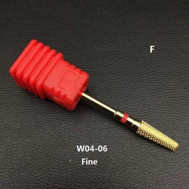 28 Typ Hartmetall-Nagelbohrer für elektrische Bohrmaschine, Maniküre-Maschinenzubehör, Wolframnägel, Fräser, Nagelfeilen, Kunstwerkzeuge