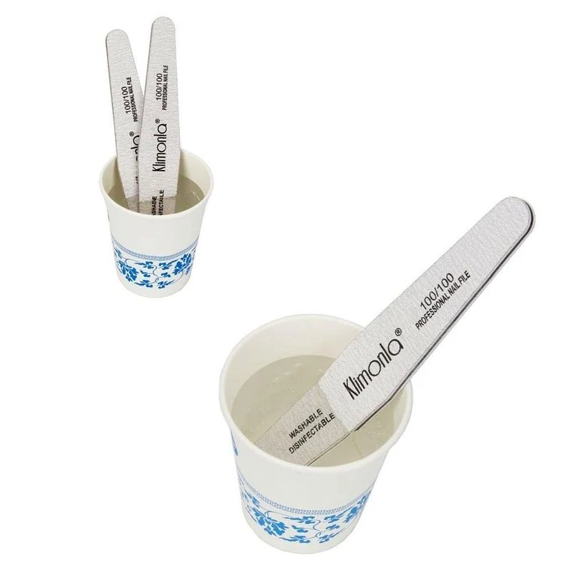 10Pcs Professionelle Raute Nagel Datei 80/100/150/180/240 Nagellack Sets Holz nagelvijl Maniküre Werkzeuge Nägel Zubehör