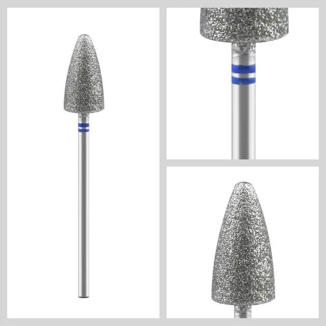 Diamant-Nagelbohrer, Fräser, Nagelkunst-Bohrer, Nagelhautreinigungsschneider für Maniküre, Nagelfeilen, elektrische Mühlen, Grat-Nagelwerkzeug