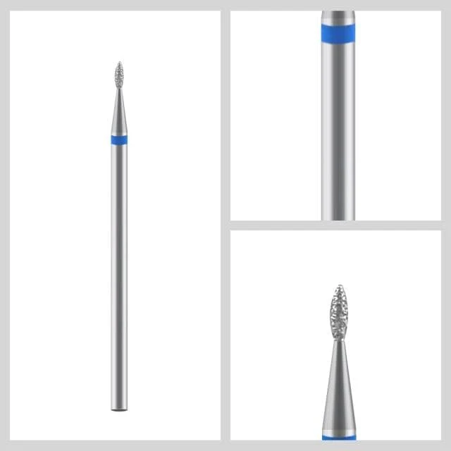 Diamant-Nagelbohrer, Fräser, Nagelkunst-Bohrer, Nagelhautreinigungsschneider für Maniküre, Nagelfeilen, elektrische Mühlen, Grat-Nagelwerkzeug