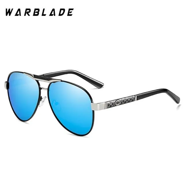 Polarisierte Sonnenbrille für Herren für Sport im Freien, Autofahren, Polaroid-Sonnenbrille, Herren, Piloten-Sonnenbrille mit Metallrahmen, Gafas De