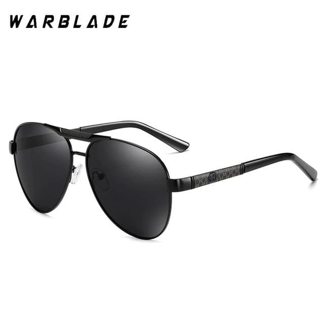 Polarisierte Sonnenbrille für Herren für Sport im Freien, Autofahren, Polaroid-Sonnenbrille, Herren, Piloten-Sonnenbrille mit Metallrahmen, Gafas De