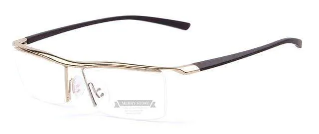 Männer Optische Rahmen Brillen Rahmen Rack Kommerziellen Gläser Mode Brillen Rahmen Myopie Titan Rahmen TR90 Beine