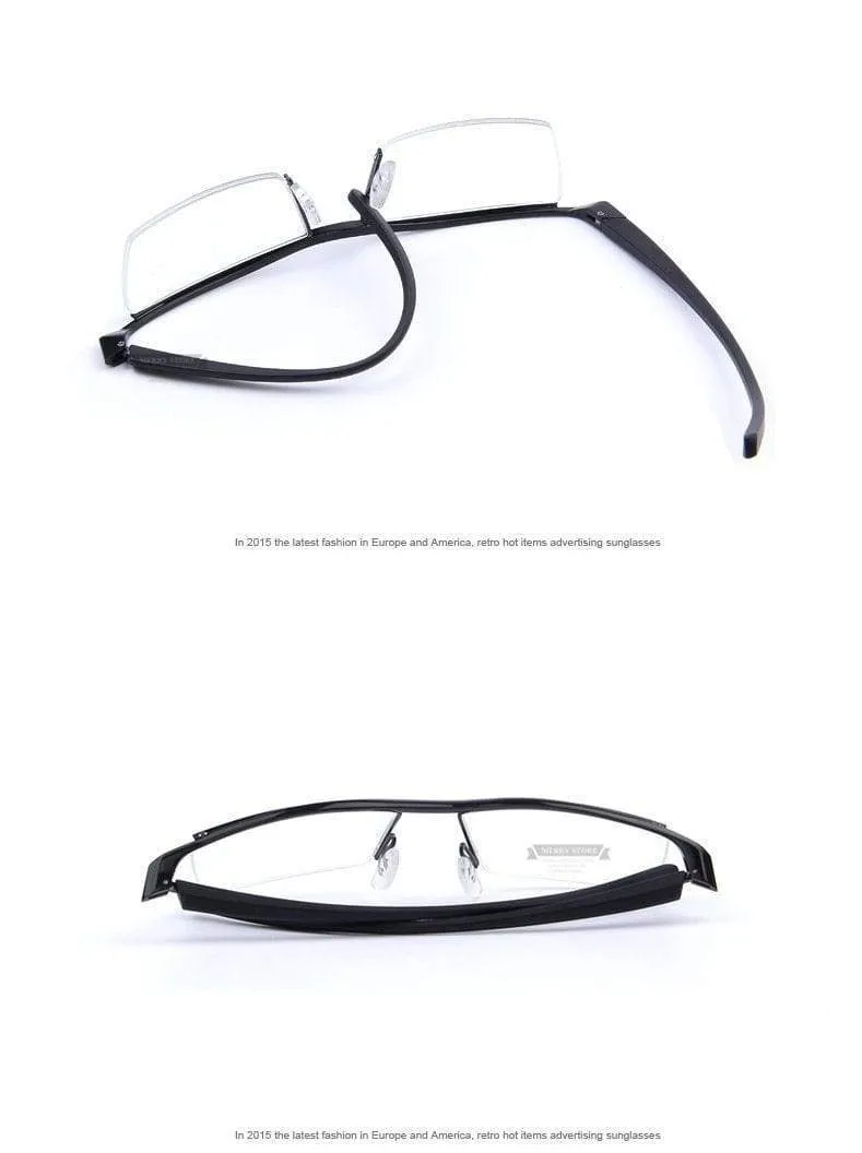 Männer Optische Rahmen Brillen Rahmen Rack Kommerziellen Gläser Mode Brillen Rahmen Myopie Titan Rahmen TR90 Beine
