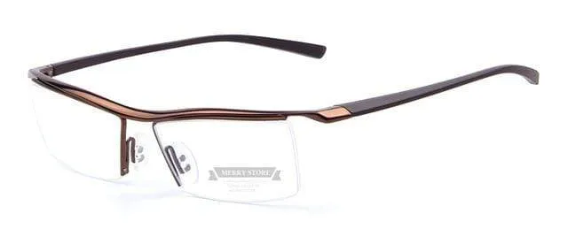 Männer Optische Rahmen Brillen Rahmen Rack Kommerziellen Gläser Mode Brillen Rahmen Myopie Titan Rahmen TR90 Beine