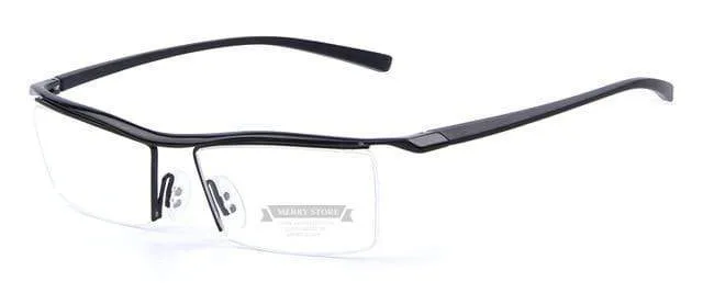 Männer Optische Rahmen Brillen Rahmen Rack Kommerziellen Gläser Mode Brillen Rahmen Myopie Titan Rahmen TR90 Beine