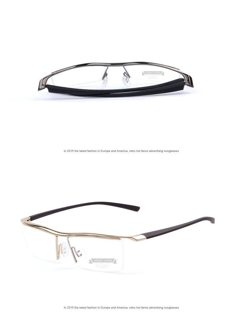 Männer Optische Rahmen Brillen Rahmen Rack Kommerziellen Gläser Mode Brillen Rahmen Myopie Titan Rahmen TR90 Beine