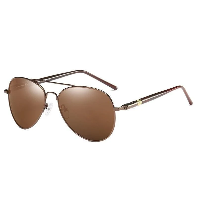 Polarisierte Sonnenbrille für Herren und Damen, Vintage-Sonnenbrille für Autofahrer, Pilotenbrille, Markendesigner, schwarze Sonnenbrille für Herren und Damen, UV400