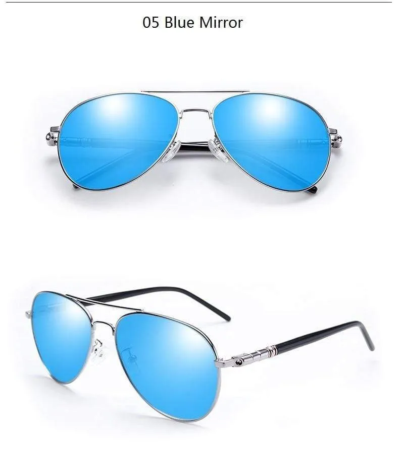 Polarisierte Sonnenbrille für Herren und Damen, Vintage-Sonnenbrille für Autofahrer, Pilotenbrille, Markendesigner, schwarze Sonnenbrille für Herren und Damen, UV400