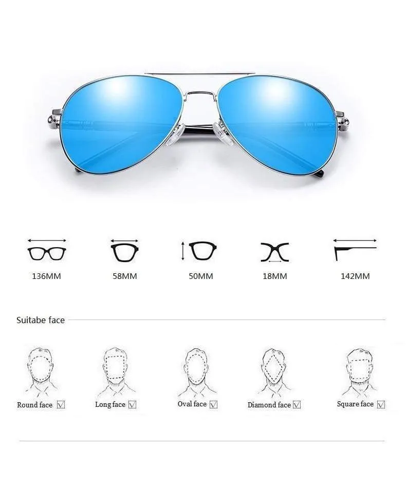 Polarisierte Sonnenbrille für Herren und Damen, Vintage-Sonnenbrille für Autofahrer, Pilotenbrille, Markendesigner, schwarze Sonnenbrille für Herren und Damen, UV400