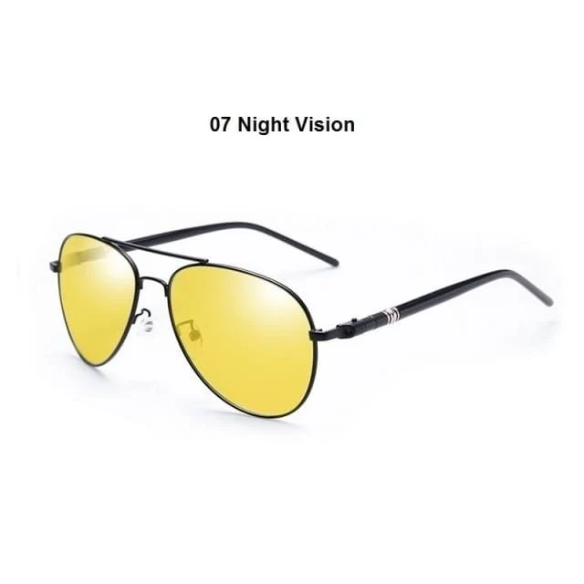 Polarisierte Sonnenbrille für Herren und Damen, Vintage-Sonnenbrille für Autofahrer, Pilotenbrille, Markendesigner, schwarze Sonnenbrille für Herren und Damen, UV400