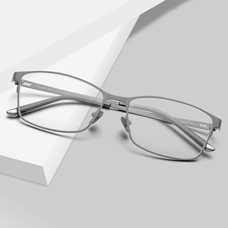 Titan Brillenrahmen Männer Square Eyewear Male Classic Volloptische Brillenfassungen Gafas Oculos 8505