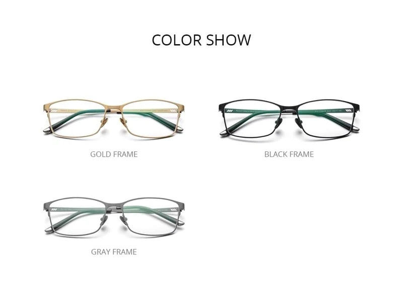 Titan Brillenrahmen Männer Square Eyewear Male Classic Volloptische Brillenfassungen Gafas Oculos 8505