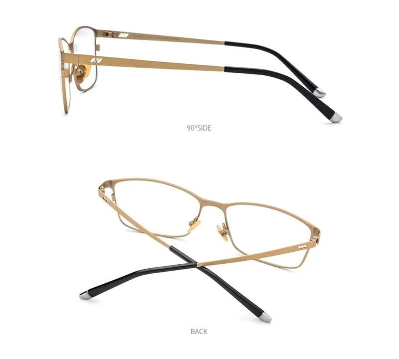 Titan Brillenrahmen Männer Square Eyewear Male Classic Volloptische Brillenfassungen Gafas Oculos 8505