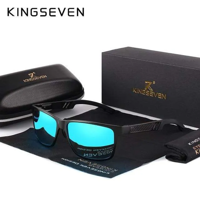 Polarisierte Sonnenbrille für Männer aus Aluminium-Magnesium, Sonnenbrille für Autofahrer, rechteckige Sonnenbrillen für Männer, Oculos Masculino