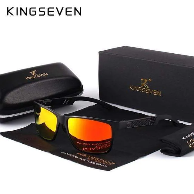 Polarisierte Sonnenbrille für Männer aus Aluminium-Magnesium, Sonnenbrille für Autofahrer, rechteckige Sonnenbrillen für Männer, Oculos Masculino