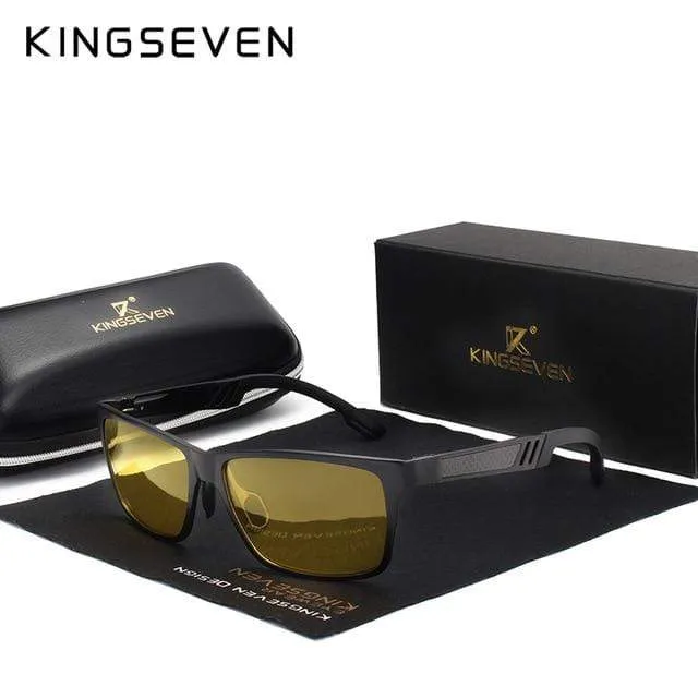 Polarisierte Sonnenbrille für Männer aus Aluminium-Magnesium, Sonnenbrille für Autofahrer, rechteckige Sonnenbrillen für Männer, Oculos Masculino