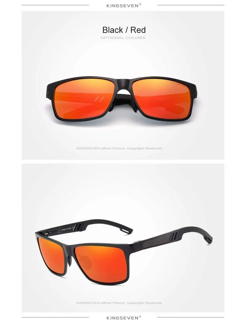 Polarisierte Sonnenbrille für Männer aus Aluminium-Magnesium, Sonnenbrille für Autofahrer, rechteckige Sonnenbrillen für Männer, Oculos Masculino