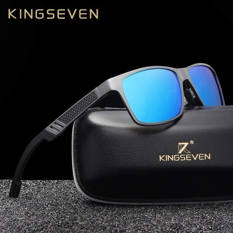 Polarisierte Sonnenbrille für Männer aus Aluminium-Magnesium, Sonnenbrille für Autofahrer, rechteckige Sonnenbrillen für Männer, Oculos Masculino