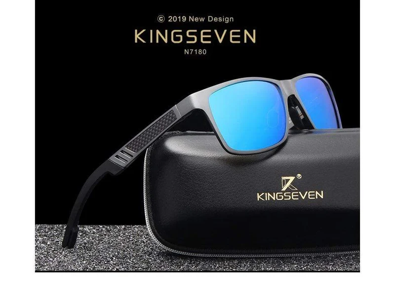 Polarisierte Sonnenbrille für Männer aus Aluminium-Magnesium, Sonnenbrille für Autofahrer, rechteckige Sonnenbrillen für Männer, Oculos Masculino