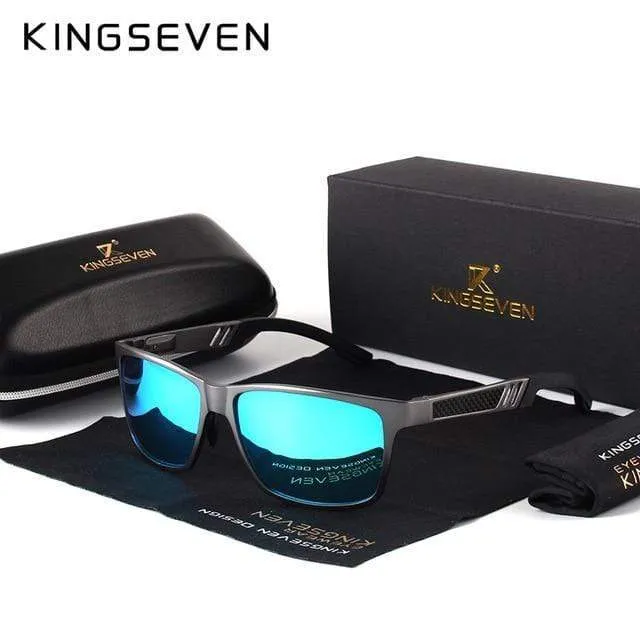 Polarisierte Sonnenbrille für Männer aus Aluminium-Magnesium, Sonnenbrille für Autofahrer, rechteckige Sonnenbrillen für Männer, Oculos Masculino