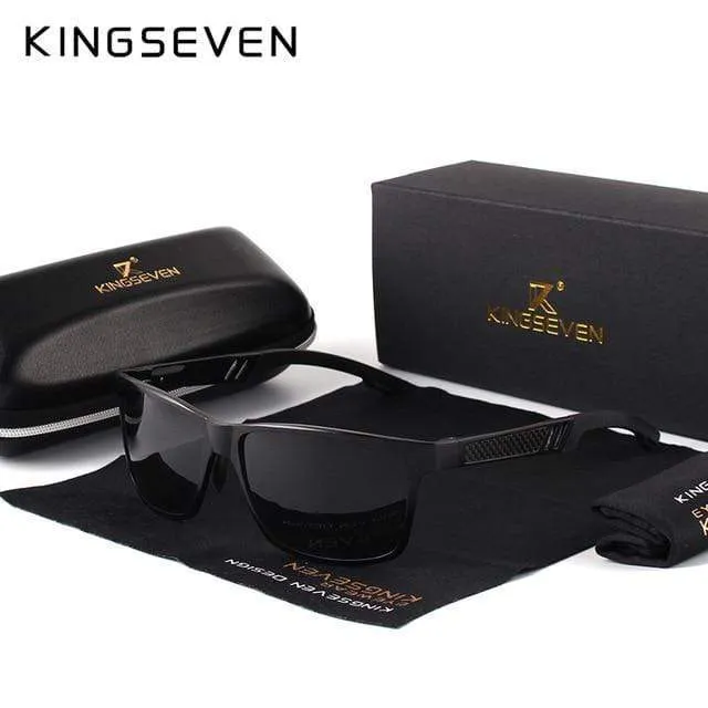 Polarisierte Sonnenbrille für Männer aus Aluminium-Magnesium, Sonnenbrille für Autofahrer, rechteckige Sonnenbrillen für Männer, Oculos Masculino