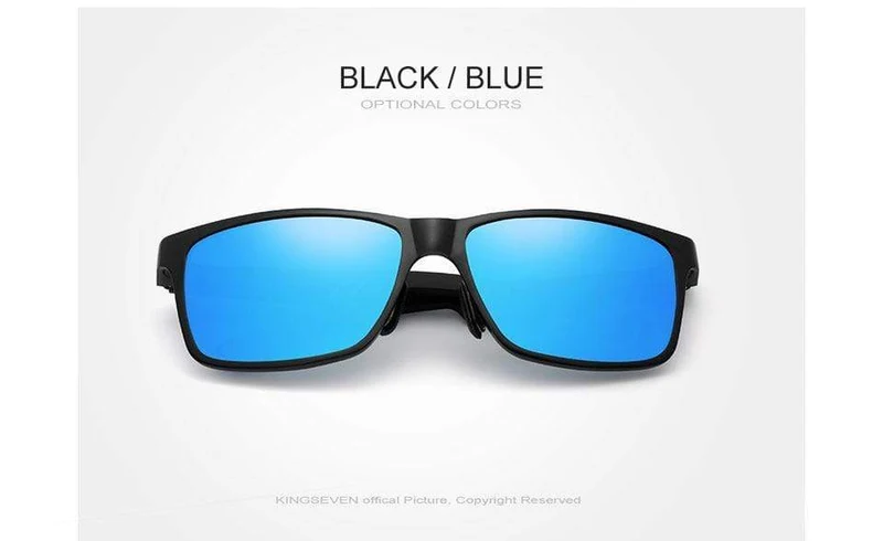Polarisierte Sonnenbrille für Männer aus Aluminium-Magnesium, Sonnenbrille für Autofahrer, rechteckige Sonnenbrillen für Männer, Oculos Masculino