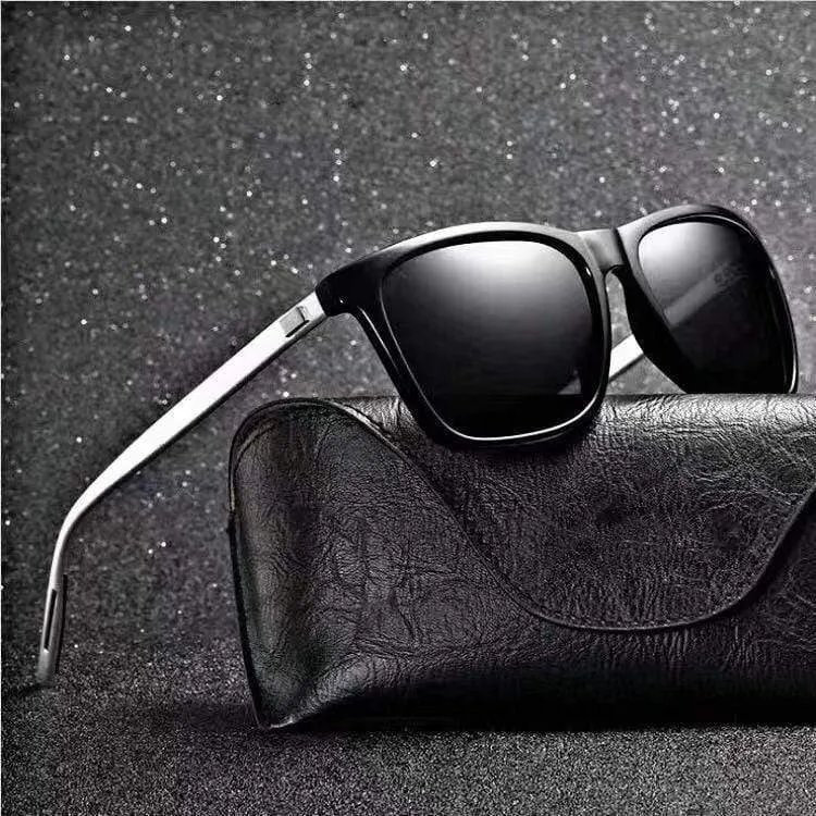 UV400 Sonnenbrille Männer Blendende Farbe Fahrer Klassische Retro Marke Designer Licht Flexible Sonne Glas Oculos De Sol